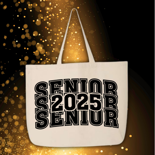 2025 Senior Stacked | Tote Bag