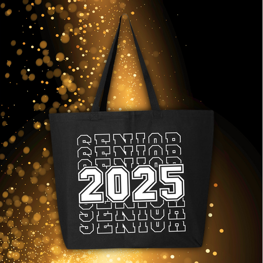 Senior 2025 Stacked | Tote Bag