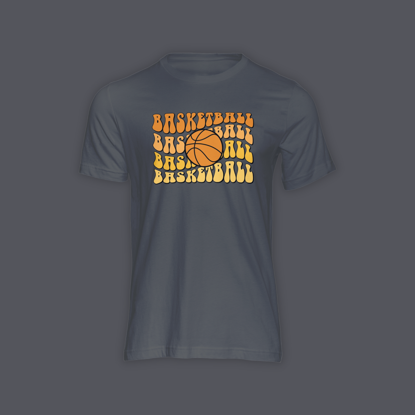Basketball Waved - Shirt