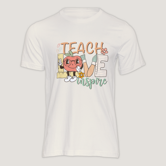 Teach Love Inspire Drawing- Shirt