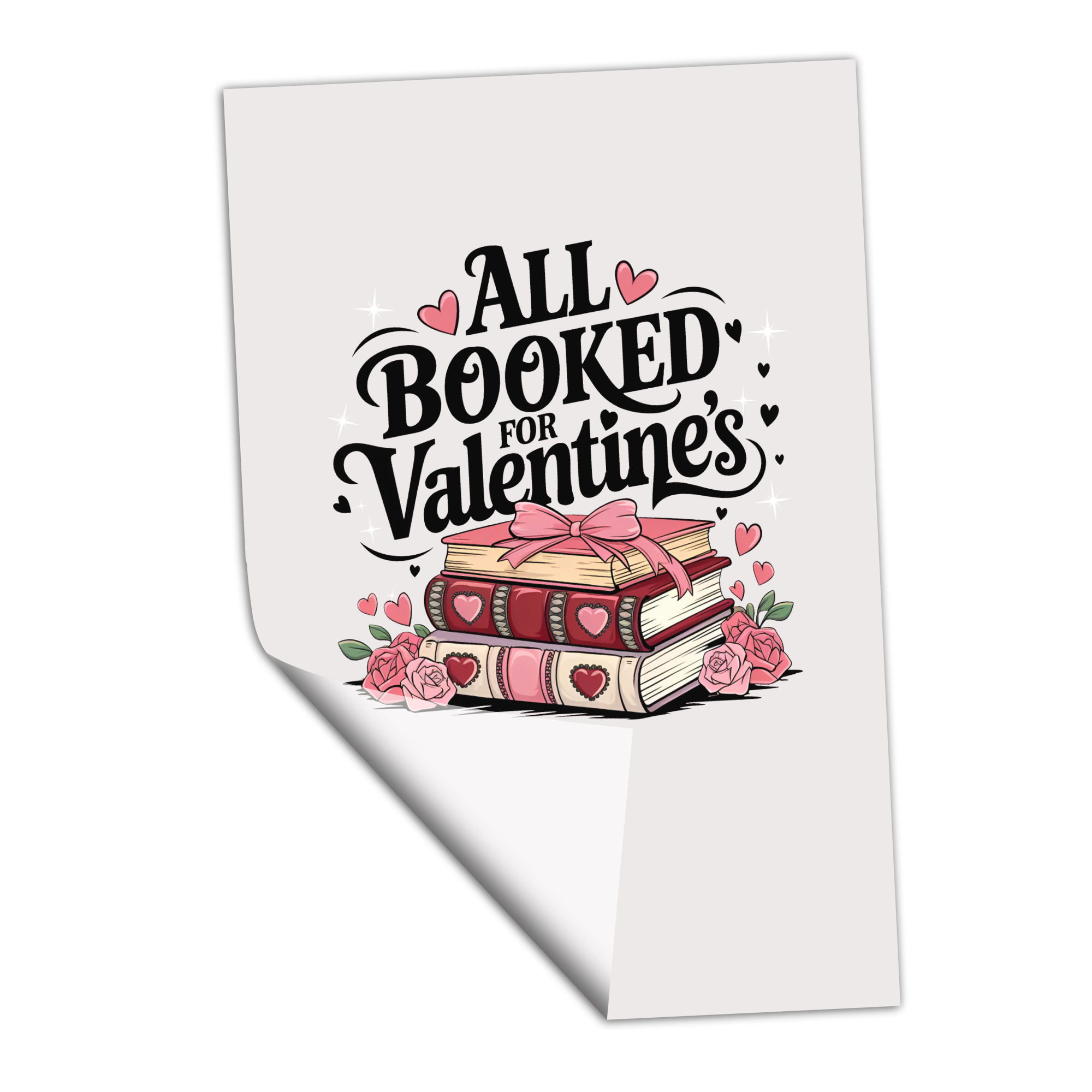 All Booked for Valentine's - Transfer
