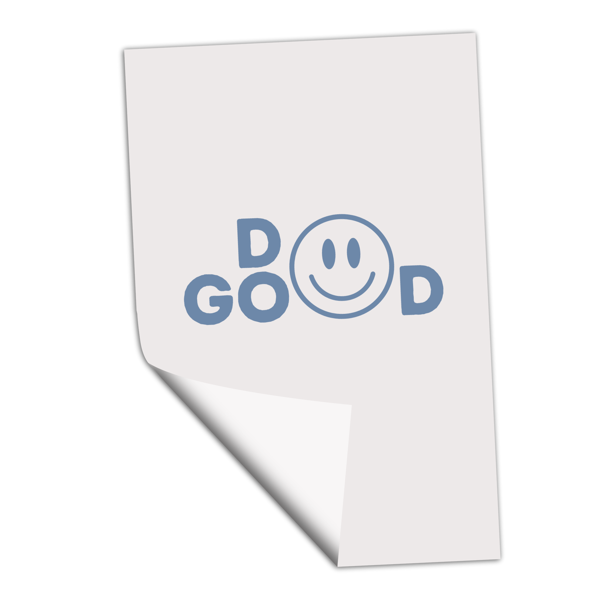 Do Good Smiley - Shape - DTF Transfer