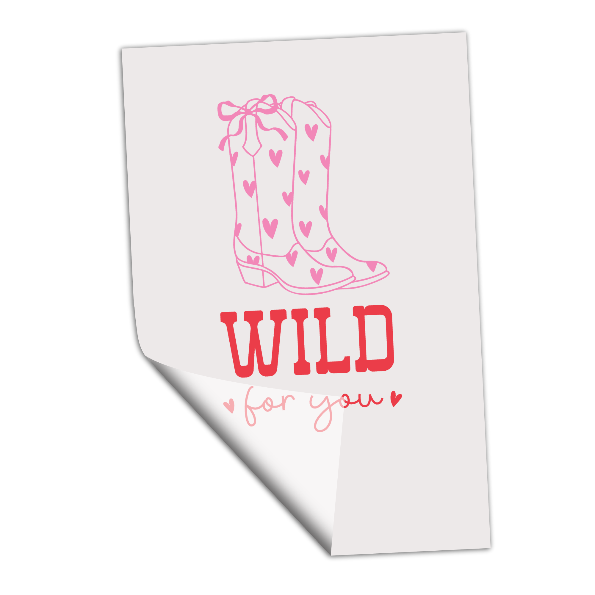 Wild for You Minimalist - Transfer