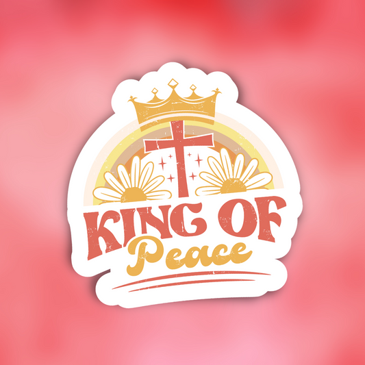 King of Peace - Sticker